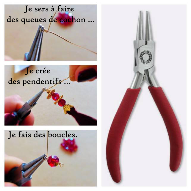 je débute pince à bout rond je débute pince à bout rond