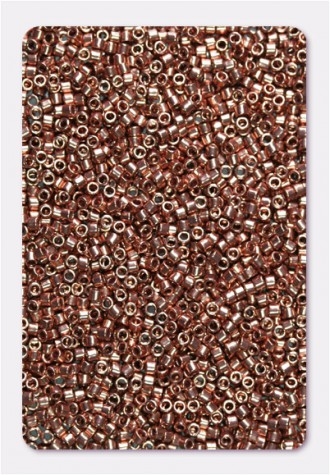 Image des perles Miyuki Delica Copper plated