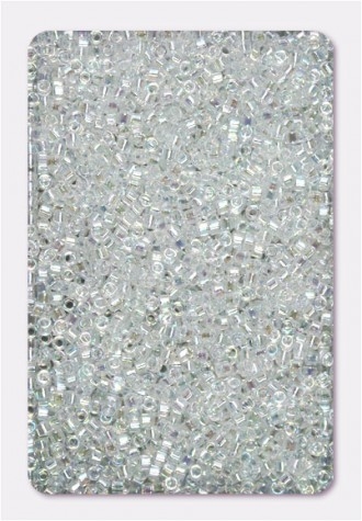 Image des perles Miyuki Delica Cristal AB