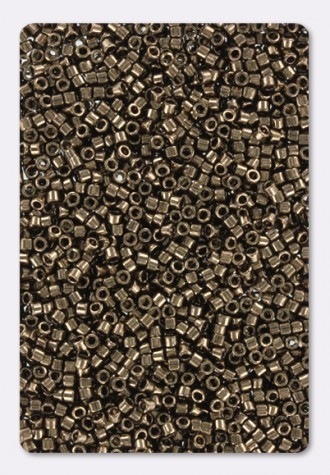 Image des perles Miyuki Delica Metallic bronze