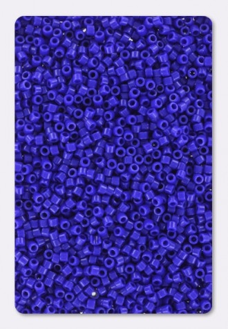 Image des perles Miyuki Delica Opaque dark blue