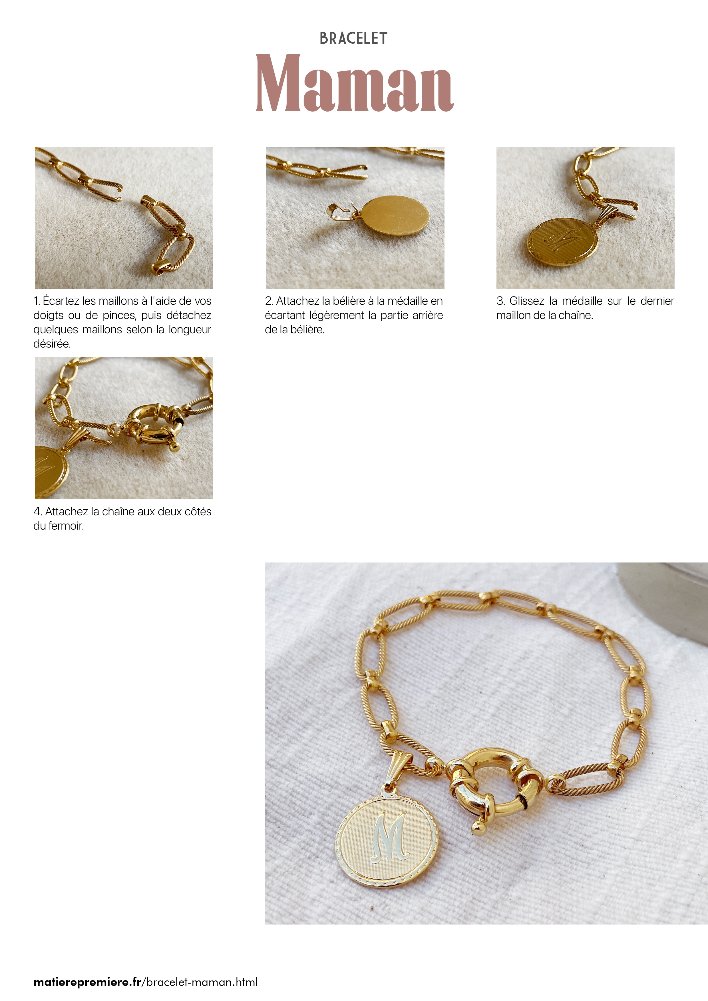 Tuto Bracelet Maman